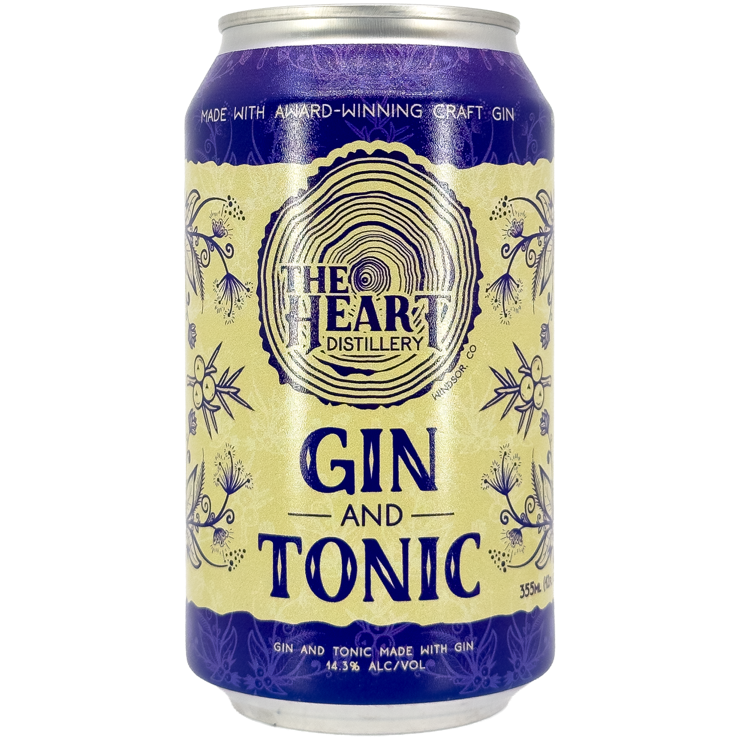 The Heart Distillery 'Gin and Tonic' Cocktail, Colorado