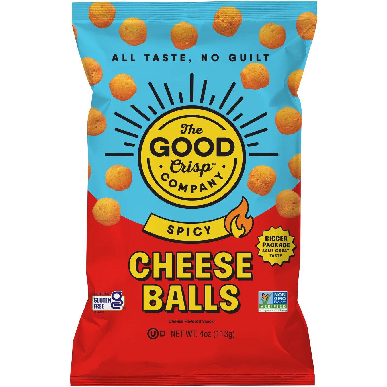 The Good Crisp Company Spicy Cheese Balls, Colorado