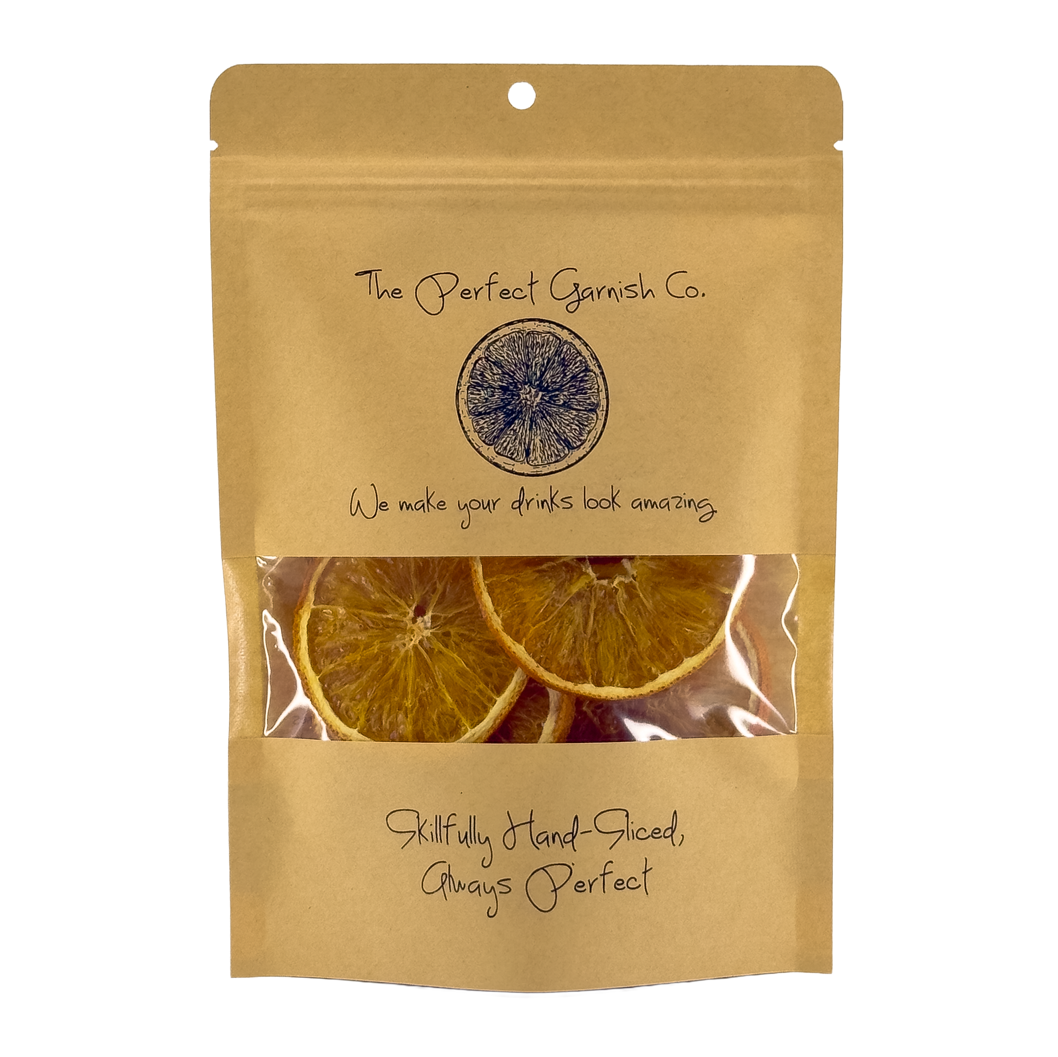 The Perfect Garnish Co. Orange Wheel Slices, Texas – Wine Dispensary