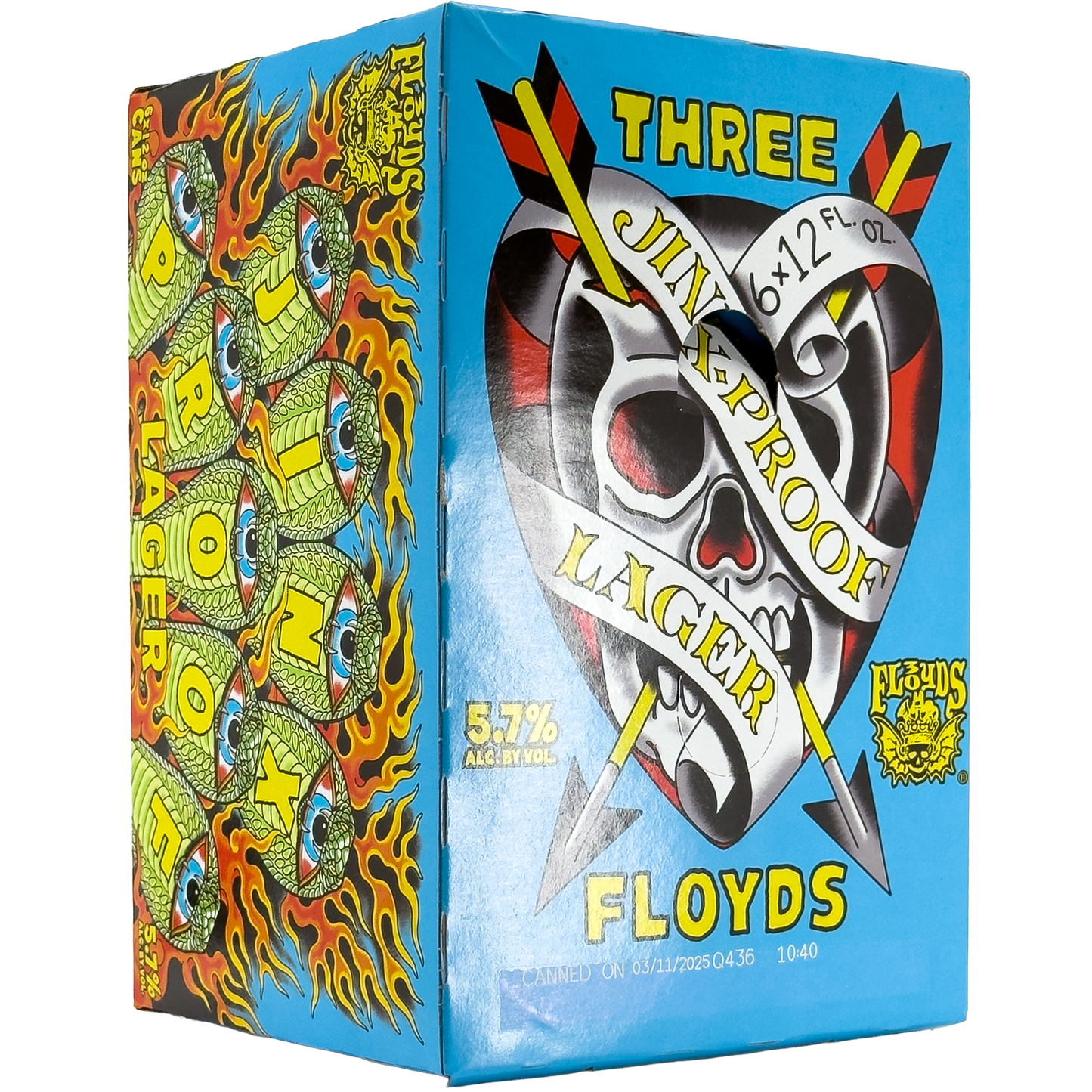 Three Floyds Jinx-Proof Lager Beer, Indiana