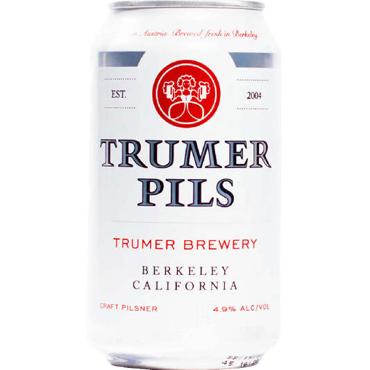 Trumer Pils Pilsner Beer, California