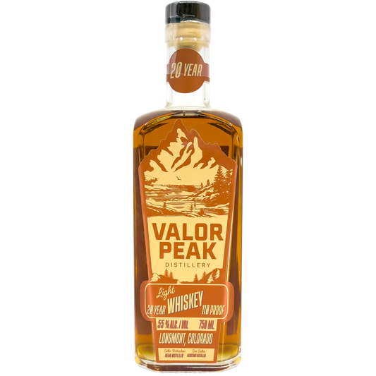 Valor Peak Distillery '20 Year' Light Whisky, Colorado