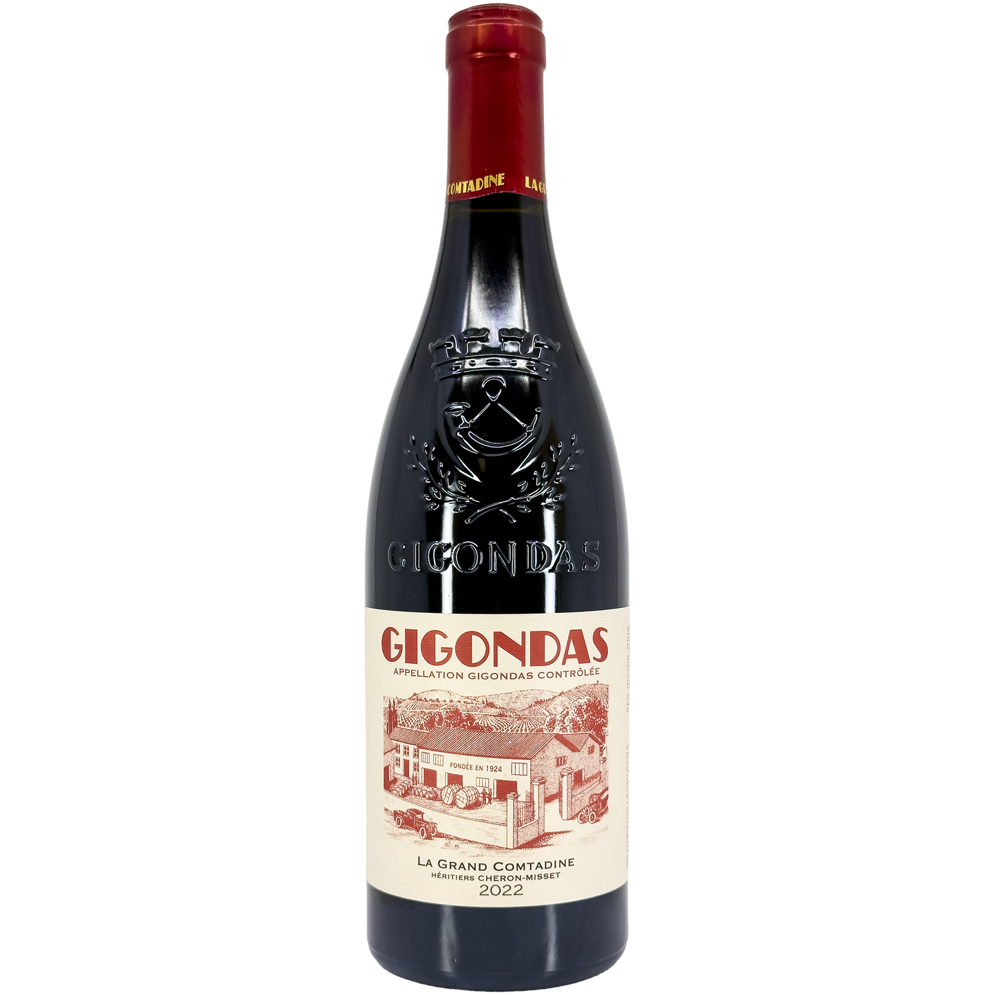 Vignobles Yves Cheron Heritiers Cheron-Misset Gigondas 'La Grand Comtadine', Rhone, France