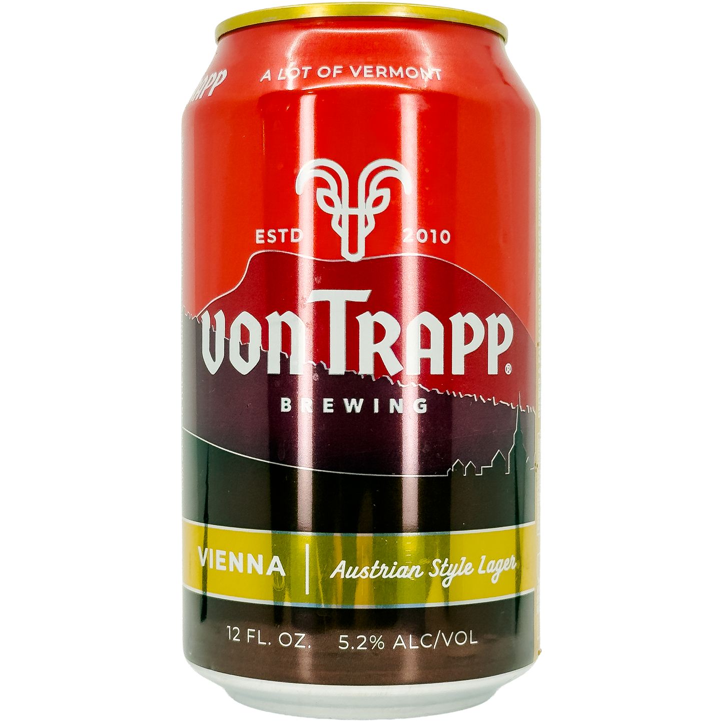 Von Trapp Brewing Vienna Style Lager Beer, Stowe, Vermont