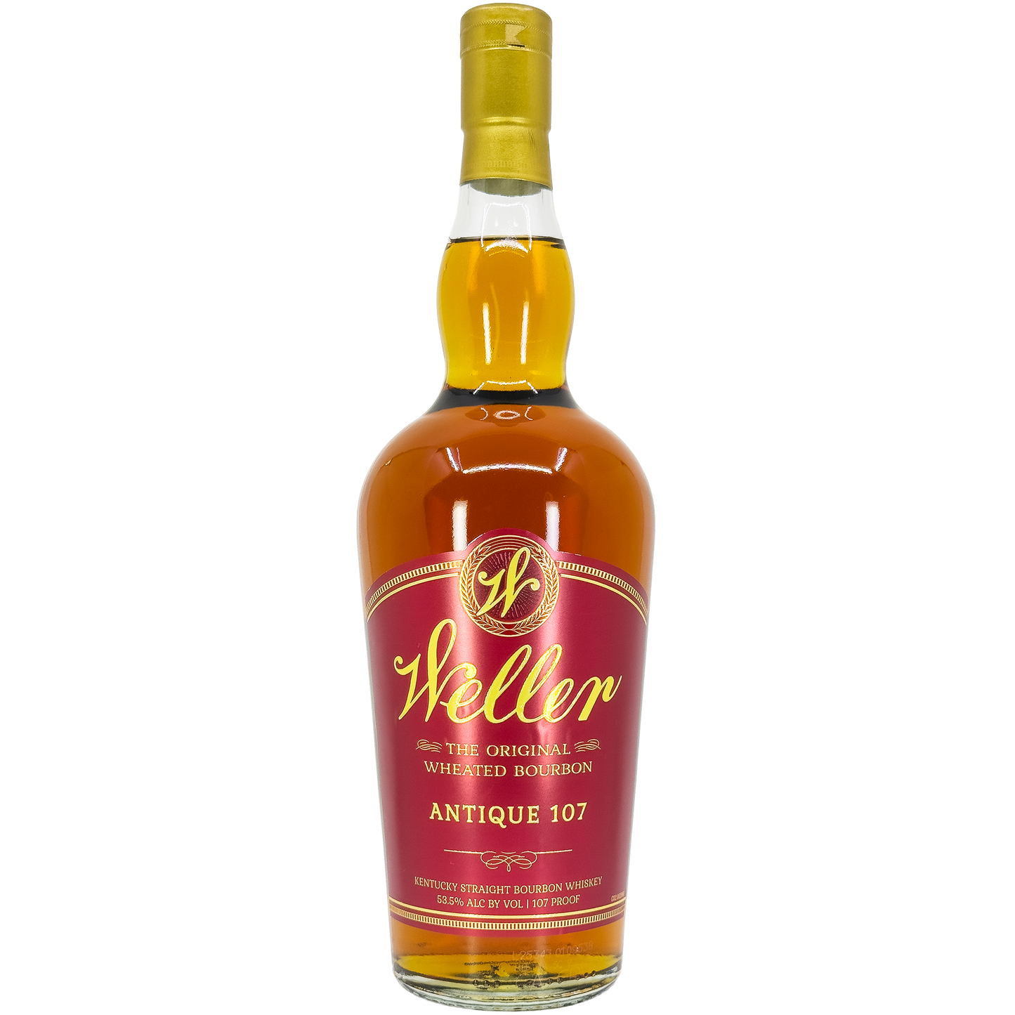 W. L. Weller 'Old Weller Antique 107' Kentucky Straight Wheated Bourbon Whiskey