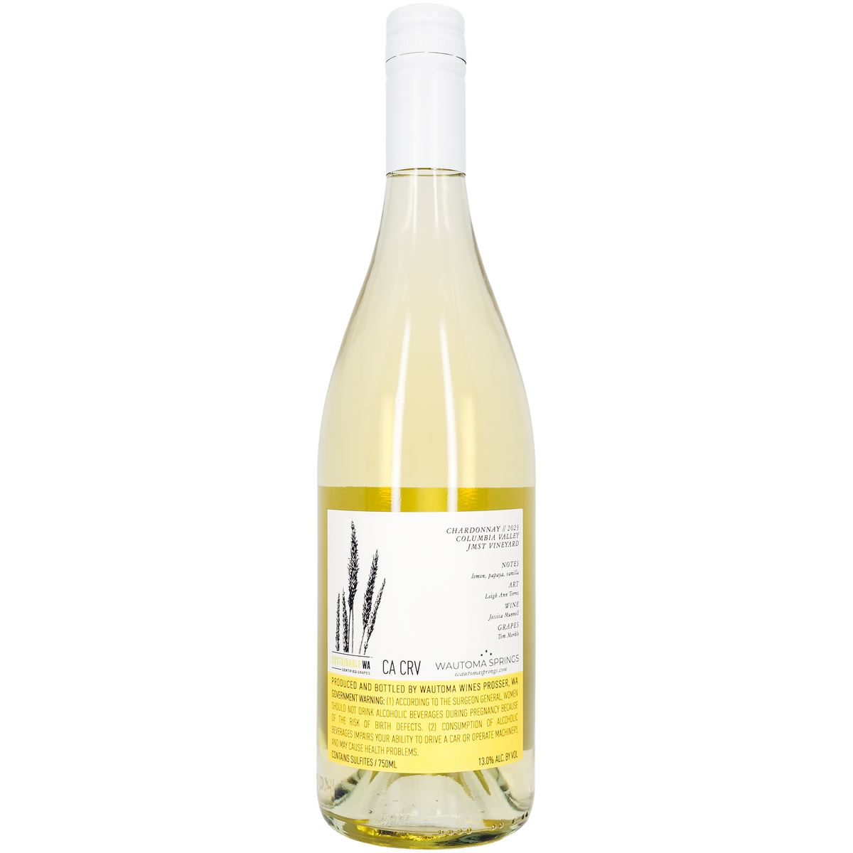 Wautoma Springs Chardonnay, Columbia Valley, Washington