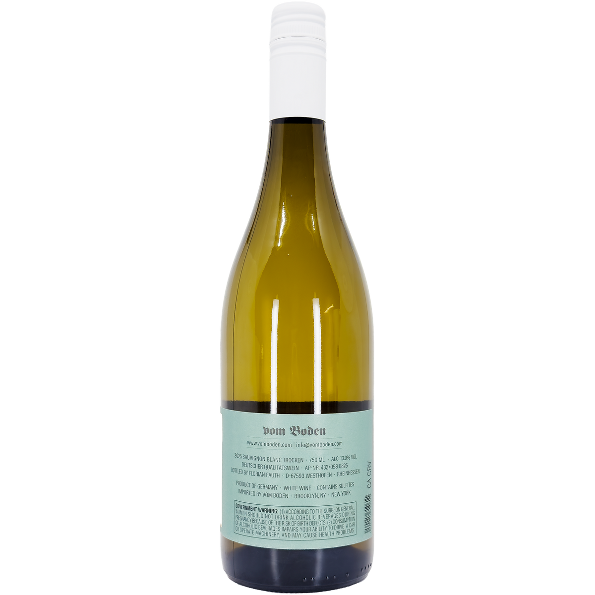 Weingut Seehof 'Deutscher Qualitätswein' Sauvignon Blanc, Rheinhessen, Germany