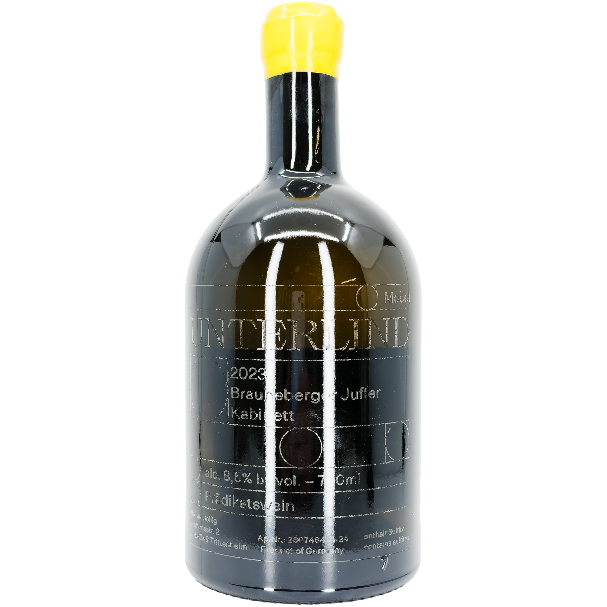 Weingut Unterlind Brauneberger Juffer Kabinett, Mosel, Germany