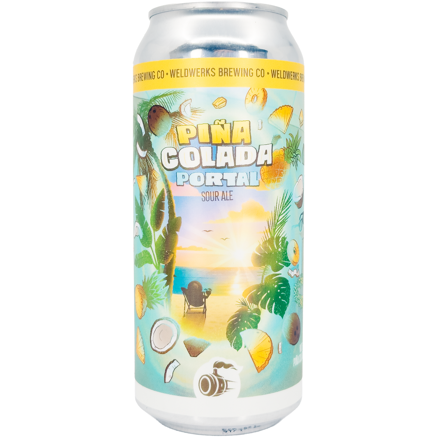WeldWerks Brewing Co. 'Piña Colada Portal' Fruited Sour Beer, Colorado