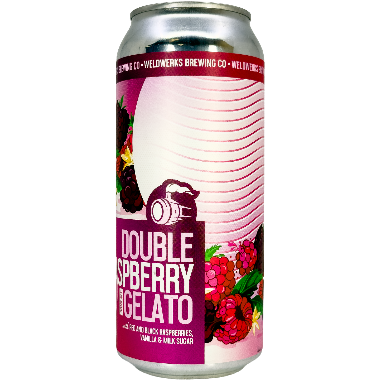 WeldWerks Brewing 'Double Raspberry Gelato' Sour Ale Beer, Colorado