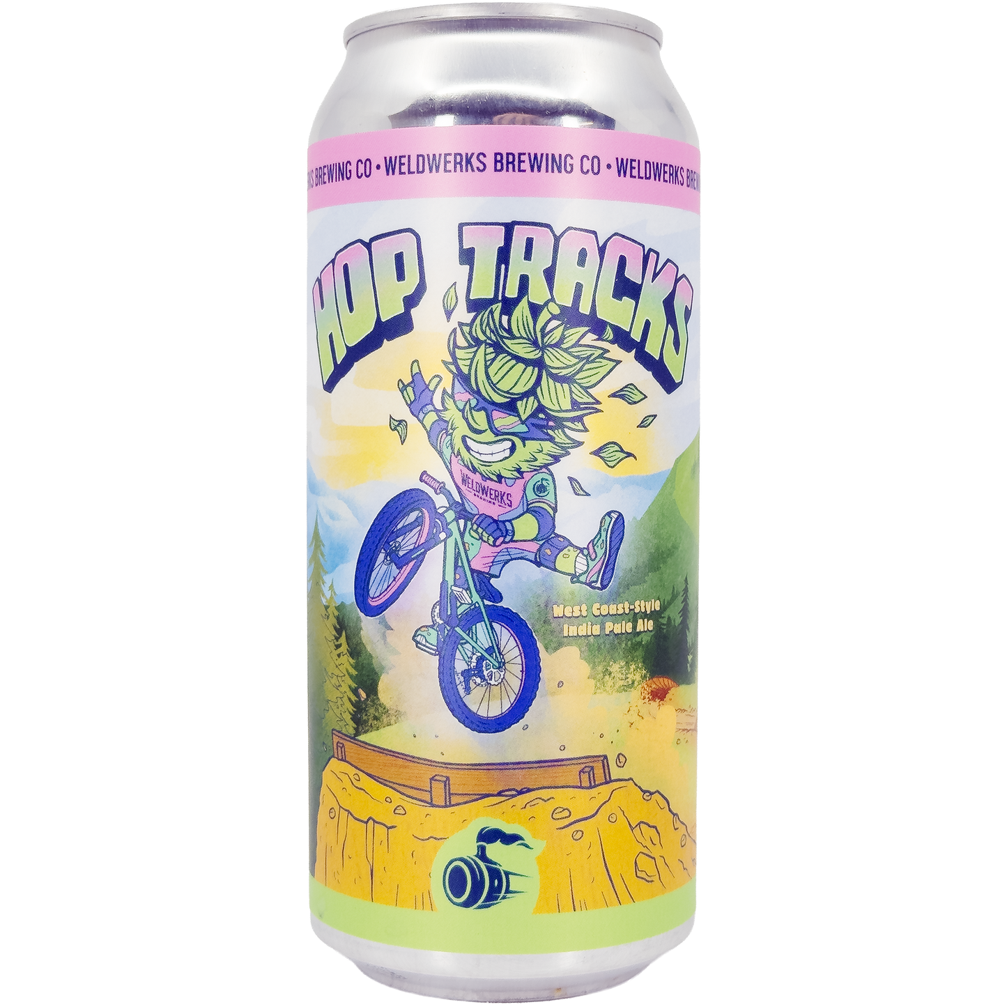 WeldWerks Brewing 'Hop Tracks' West Coast IPA Beer, Colorado