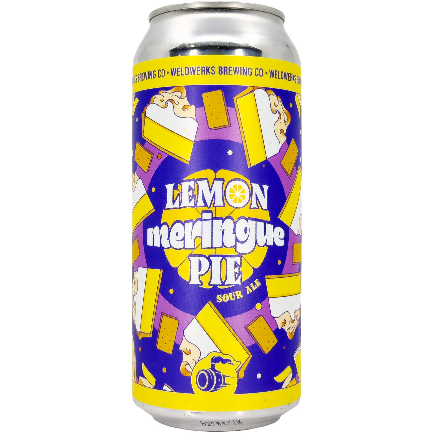 WeldWerks Brewing 'Lemon Meringue Pie' Berliner Sour Ale Beer, Colorado