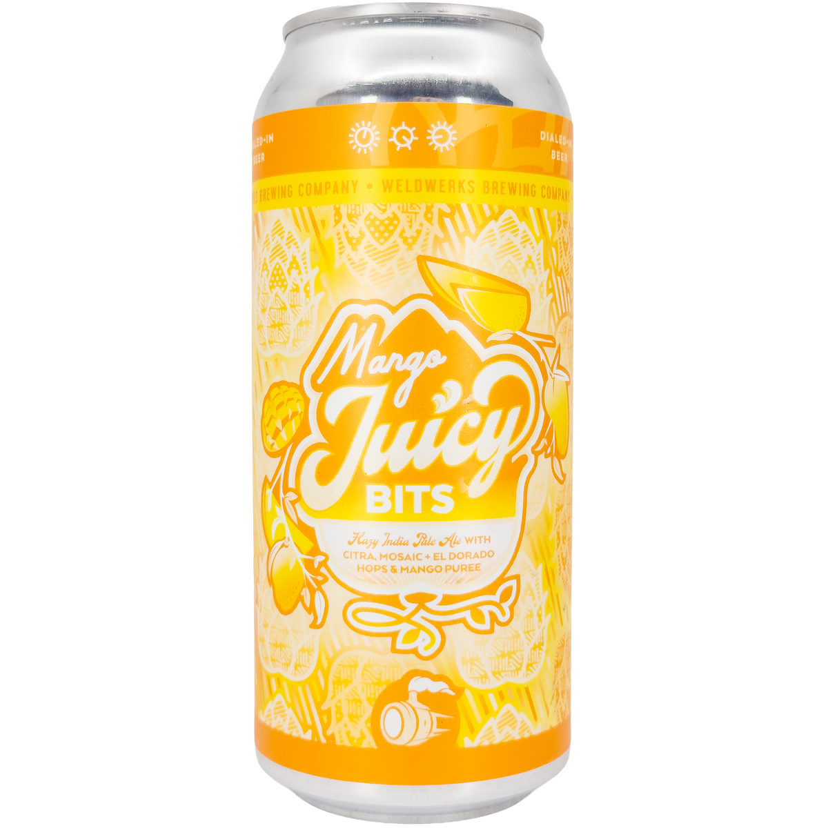 WeldWerks Brewing 'Mango Juicy Bits' Hazy IPA Beer, Colorado