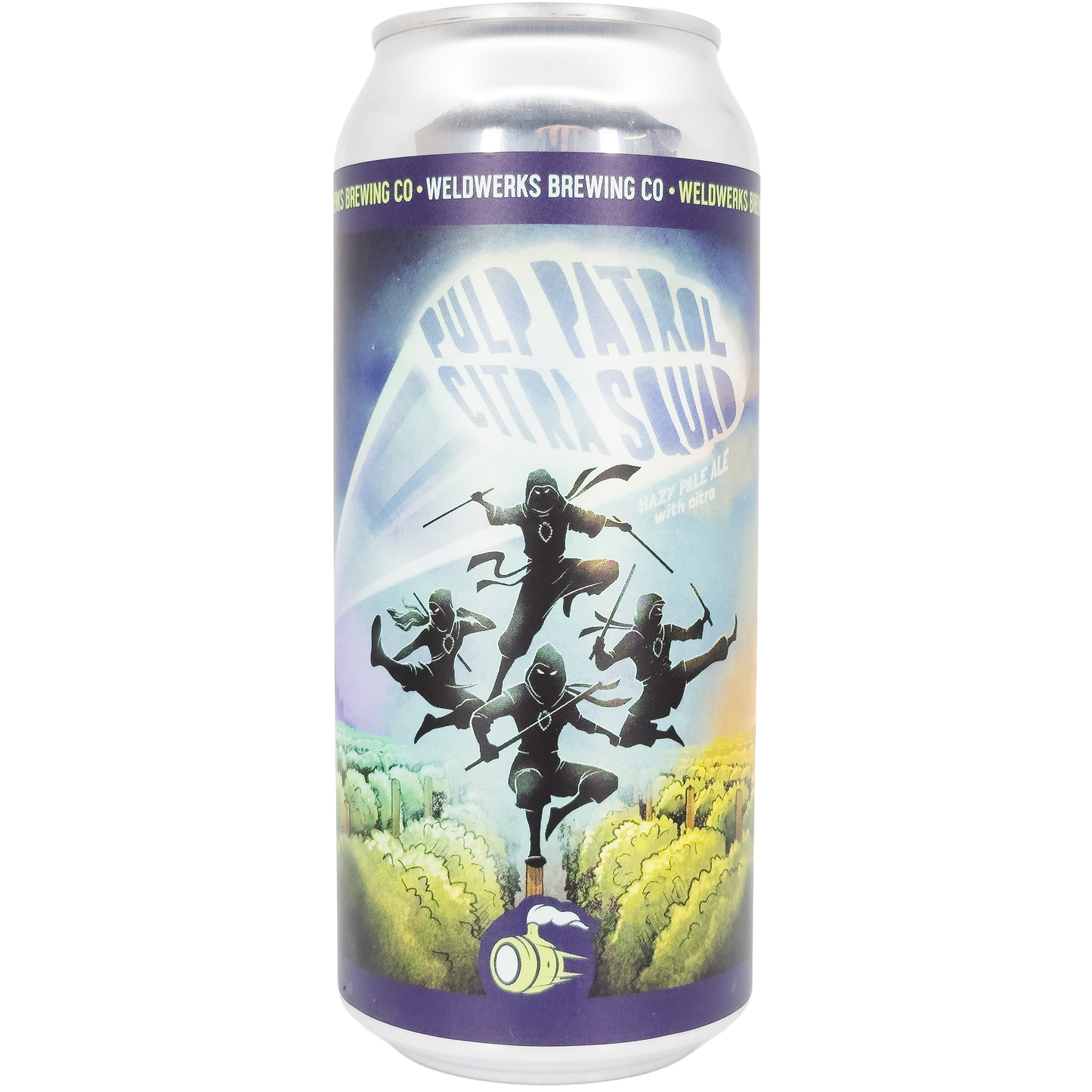 WeldWerks Brewing 'Pulp Patrol: Citra Squad' Hazy Pale Ale Beer, Colorado