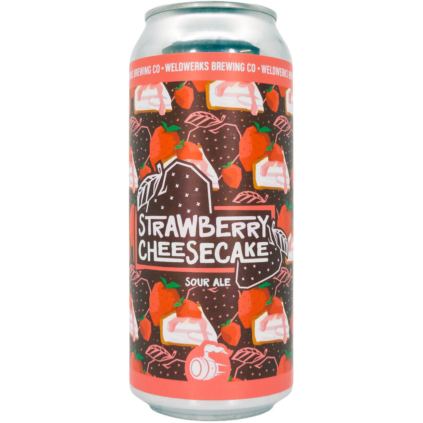 WeldWerks Brewing 'Strawberry Cheesecake' Berliner Sour Ale Beer, Colorado