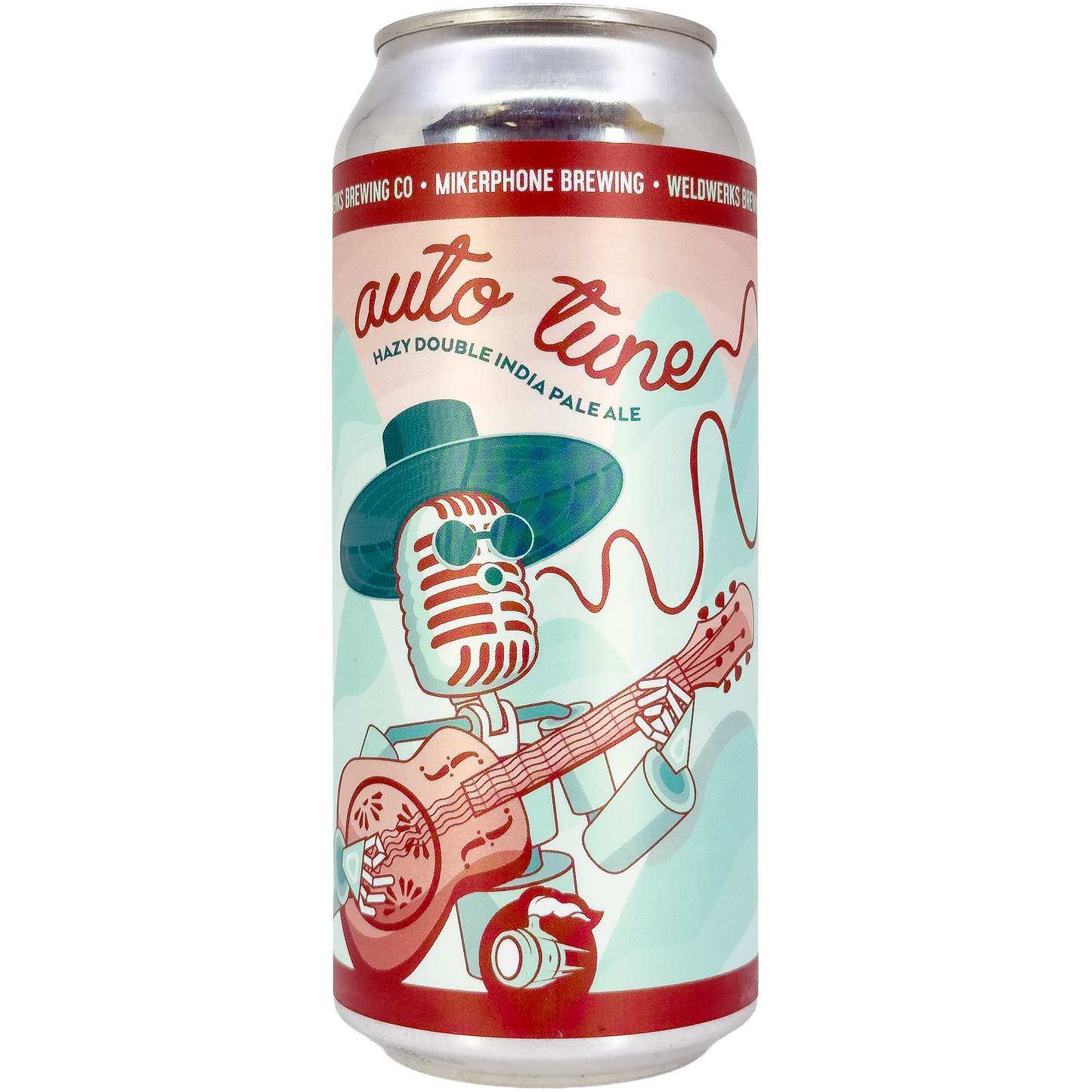 WeldWerks Brewing x Mikerphone Brewing 'Auto Tune' Hazy Double IPA Beer, Colorado