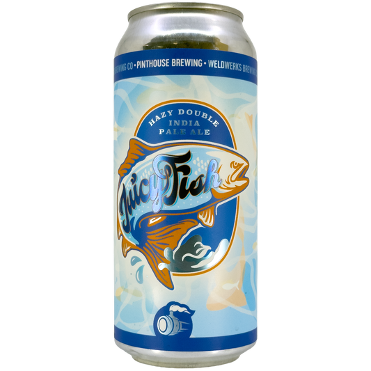 WeldWerks Brewing x Pinthouse Brewing 'JuicyFish' Hazy Double IPA Beer, Colorado