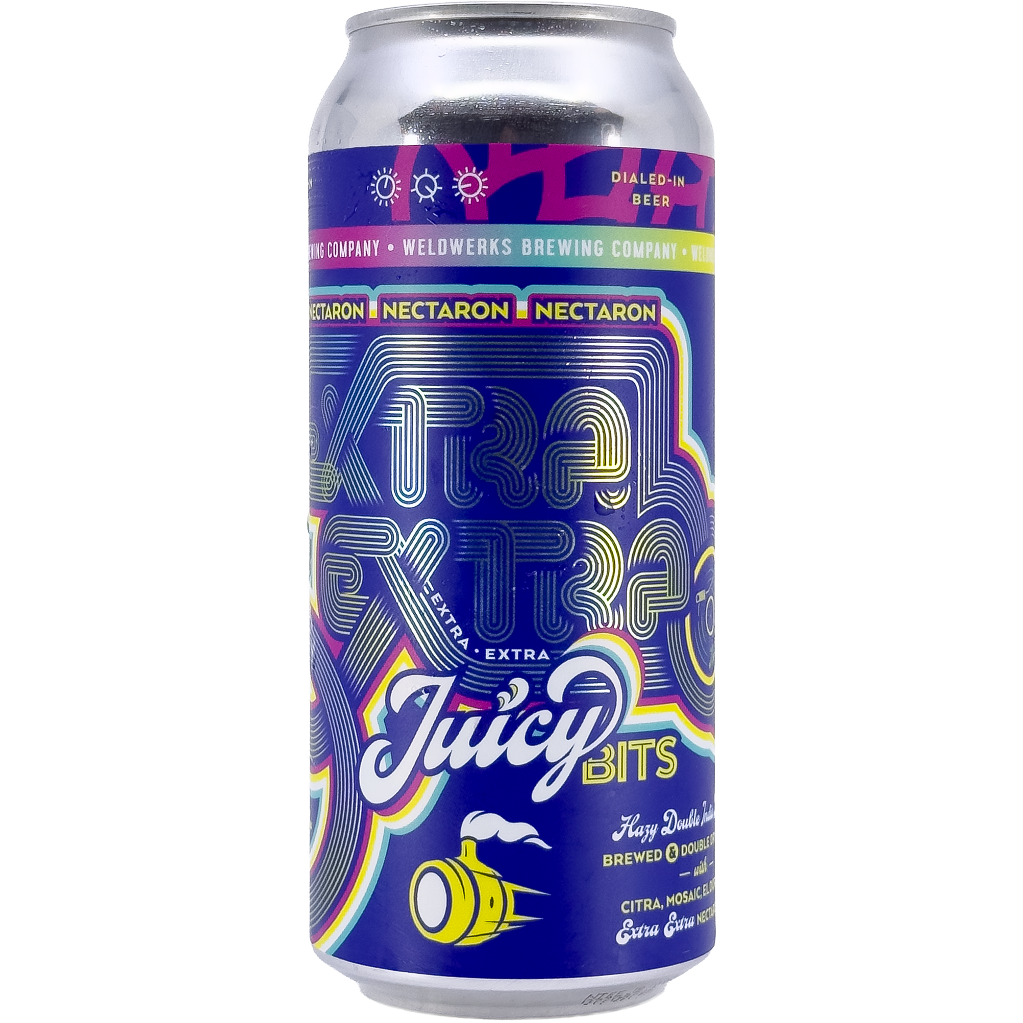 WeldWerks Brewing 'Extra Extra Juicy Bits' Nectaron Hazy Double WeldWerks Brewing 'Extra Extra Juicy Bits' Nectaron Hazy Double