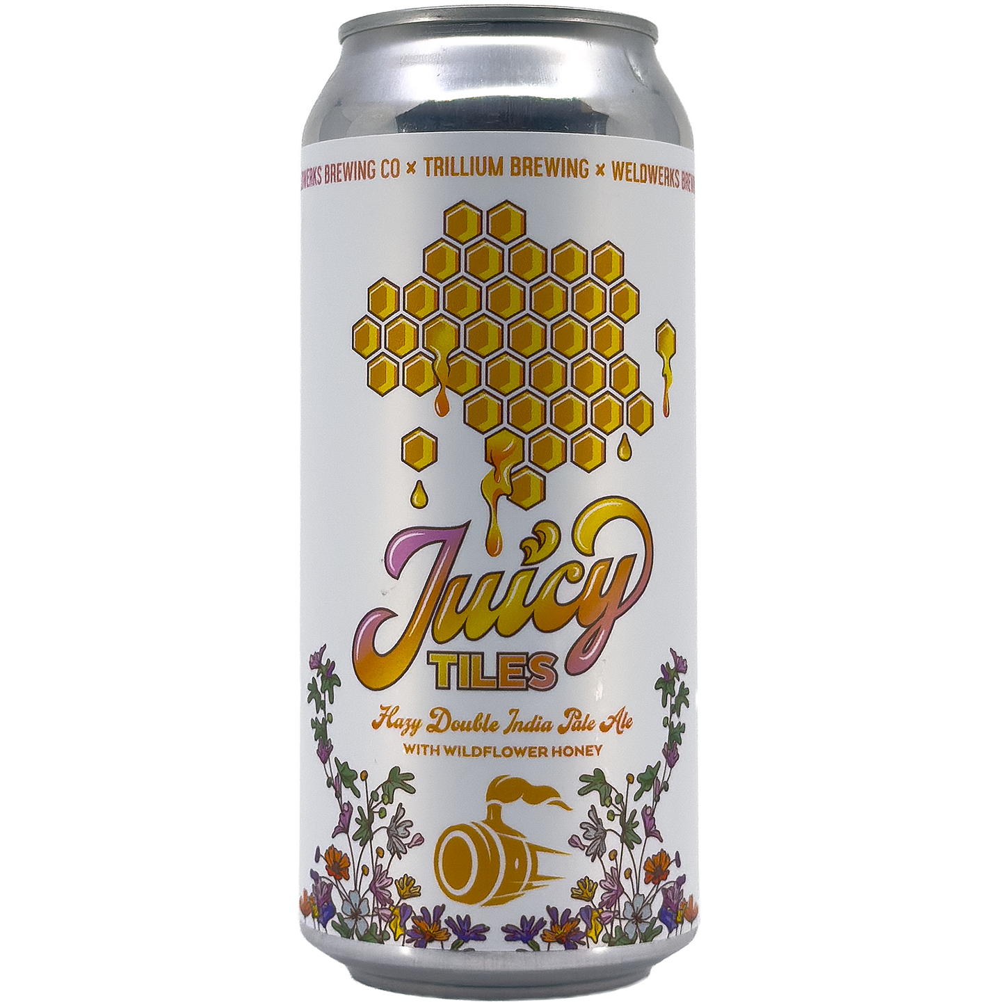 WeldWerks Brewing x Trilium 'Juicy Tiles' Hazy Double IPA Beer, Colorado