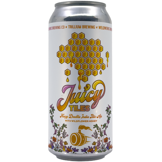 WeldWerks Brewing x Trilium 'Juicy Tiles' Hazy Double IPA Beer, Colorado