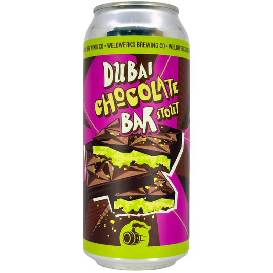 Weldwerks Brewing 'Dubai Chocolate Bar' Stout Beer, Colorado
