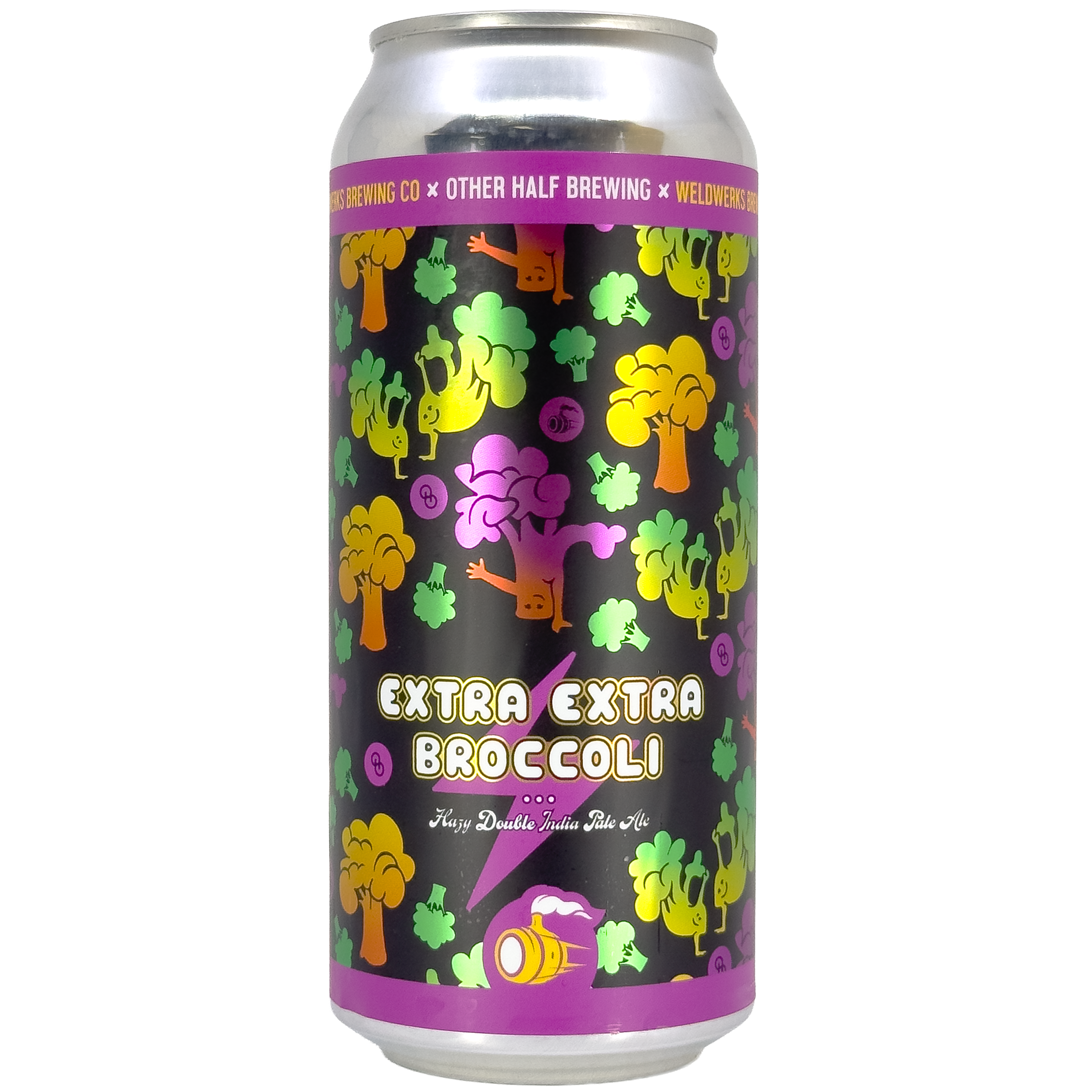 WeldWerks x Other Half 'Extra Extra Broccoli' Hazy Double IPA Beer