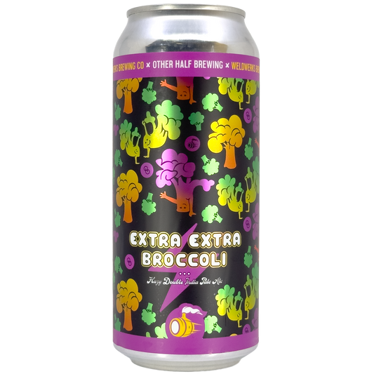 Weldwerks x Other Half 'Extra Extra Broccoli' Hazy Double IPA Beer, Colorado