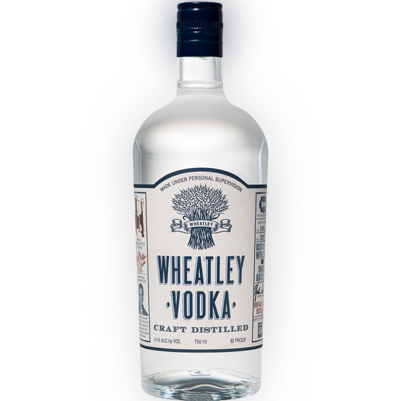 Wheatley Craft Distilled Vodka by Buffalo Trace Distillery, Kentucky, USA