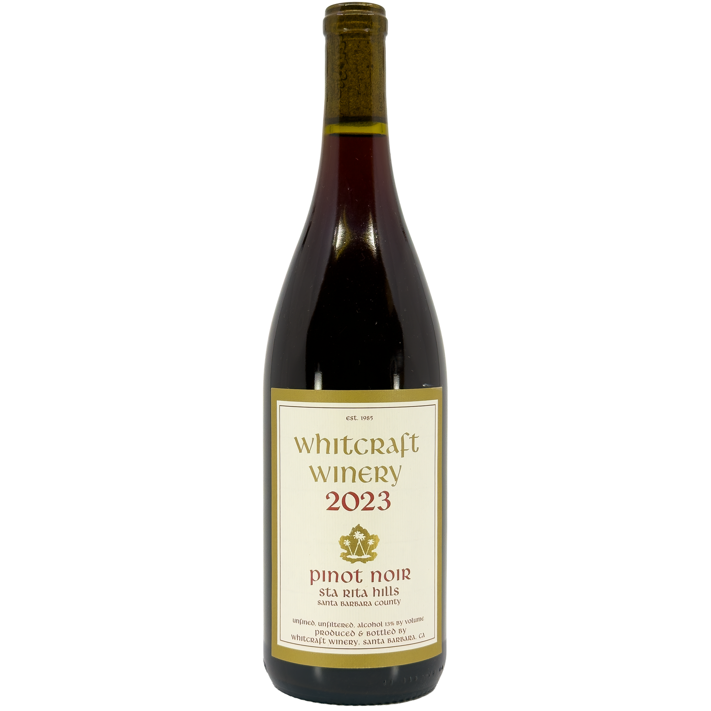 Whitcraft Winery Pinot Noir, Sta Rita Hills, California