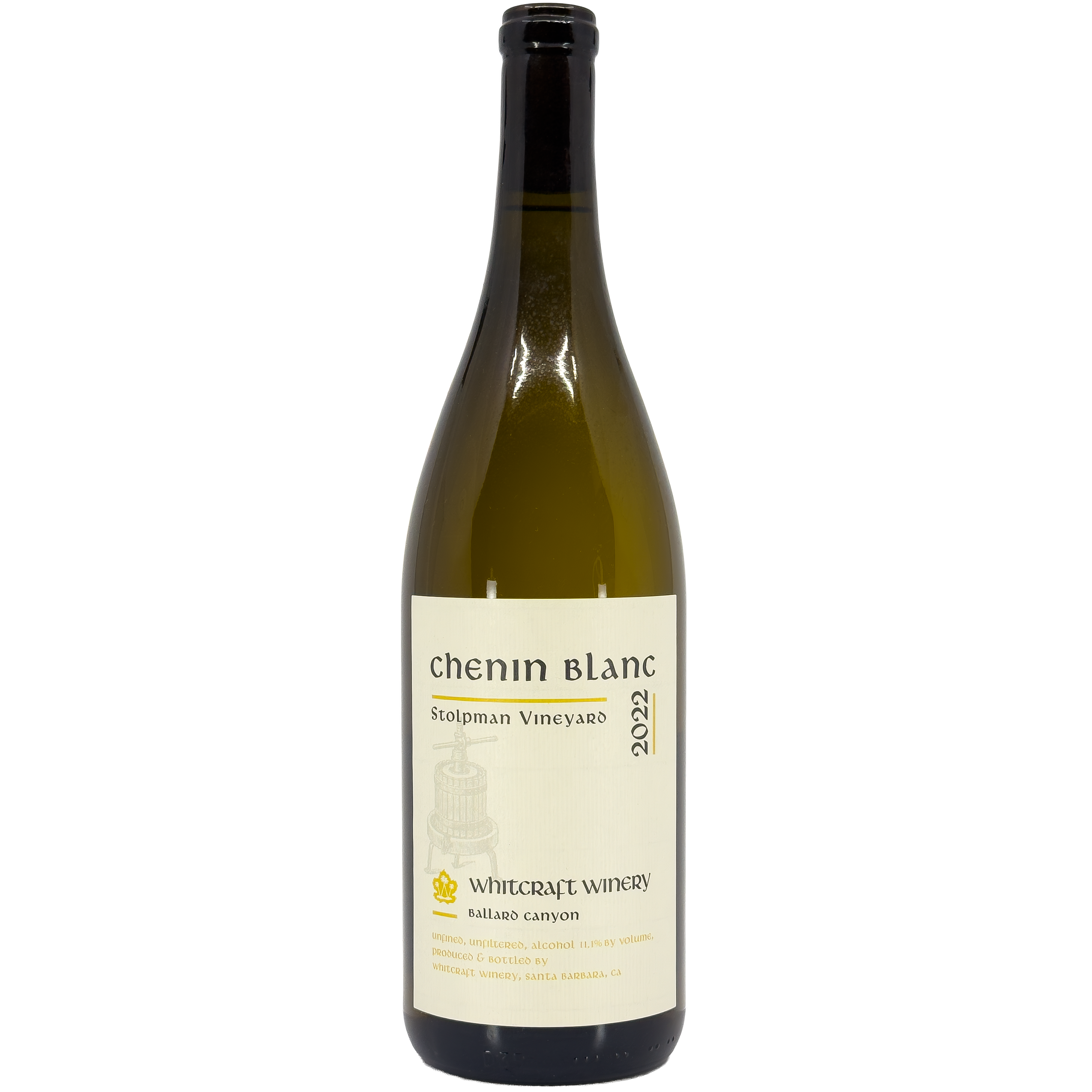 Whitcraft Winery 'Stolpman Vineyard' Chenin Blanc, Ballard Canyon