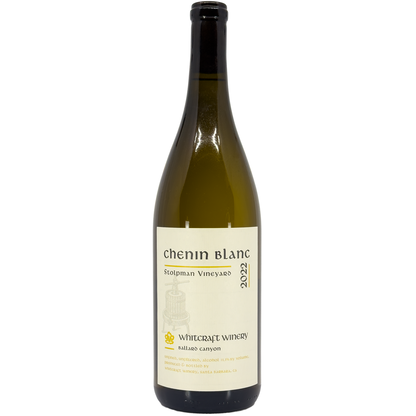 Whitcraft Winery 'Stolpman Vineyard' Chenin Blanc, Ballard Canyon, California