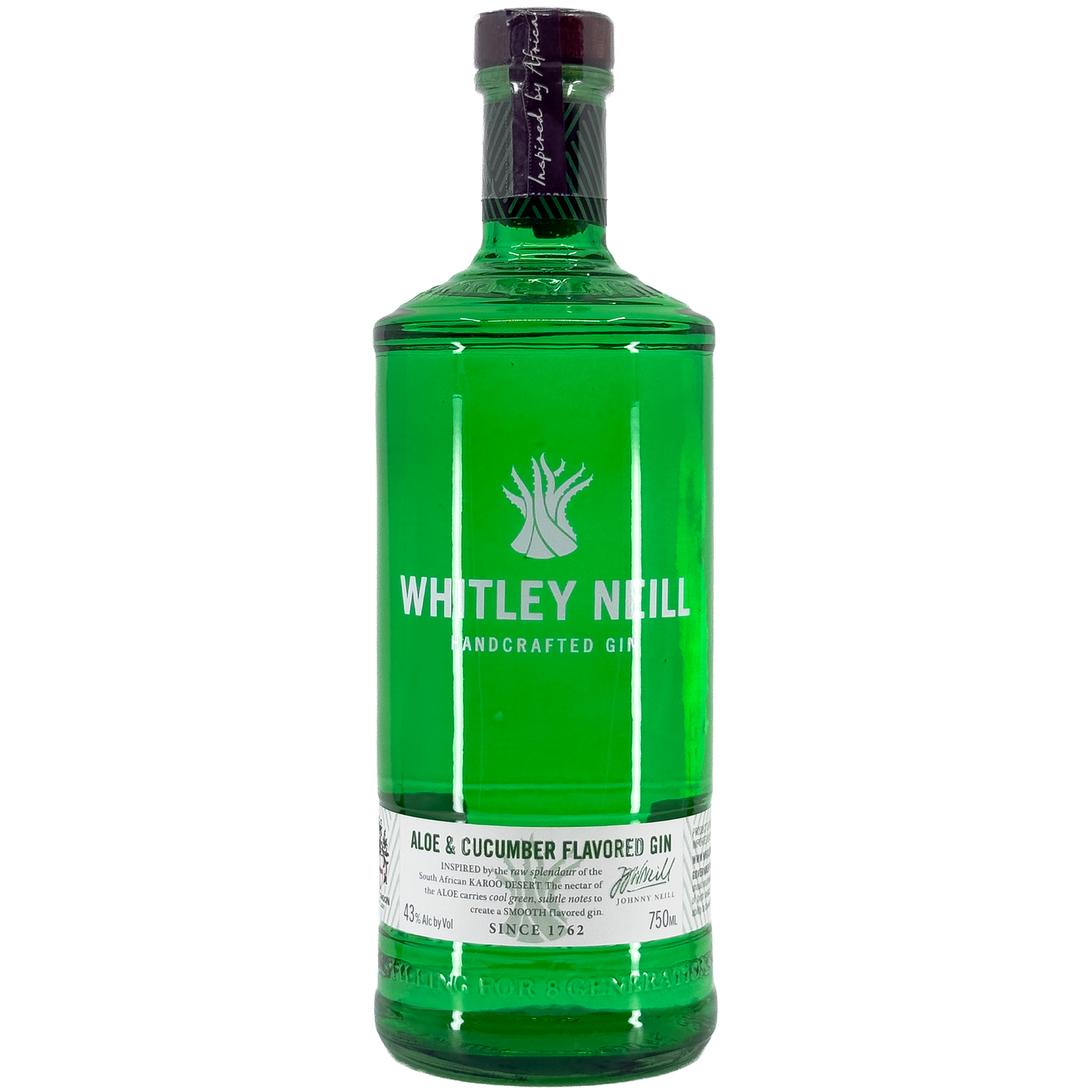 Whitley Neill Aloe & Cucumber Gin, England