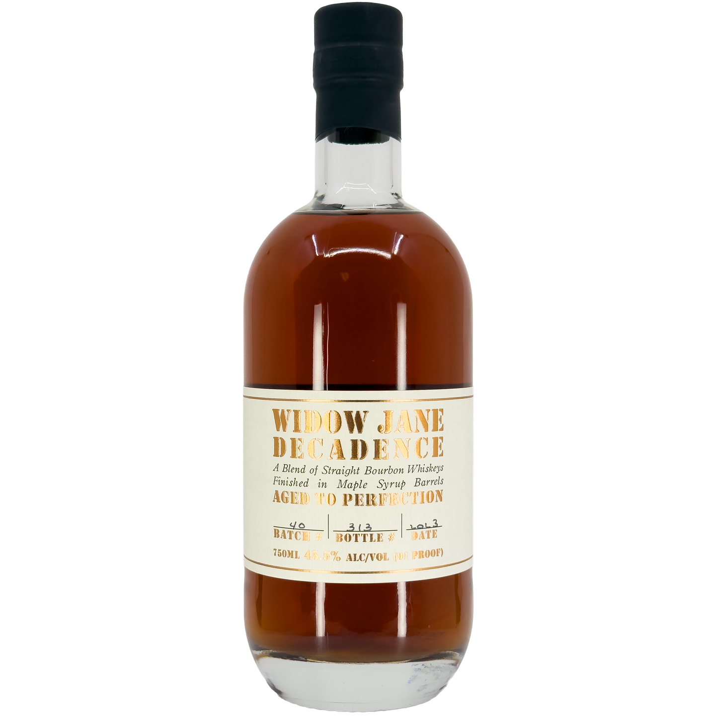 Widow Jane Decadence Straight Bourbon Whiskey, New York