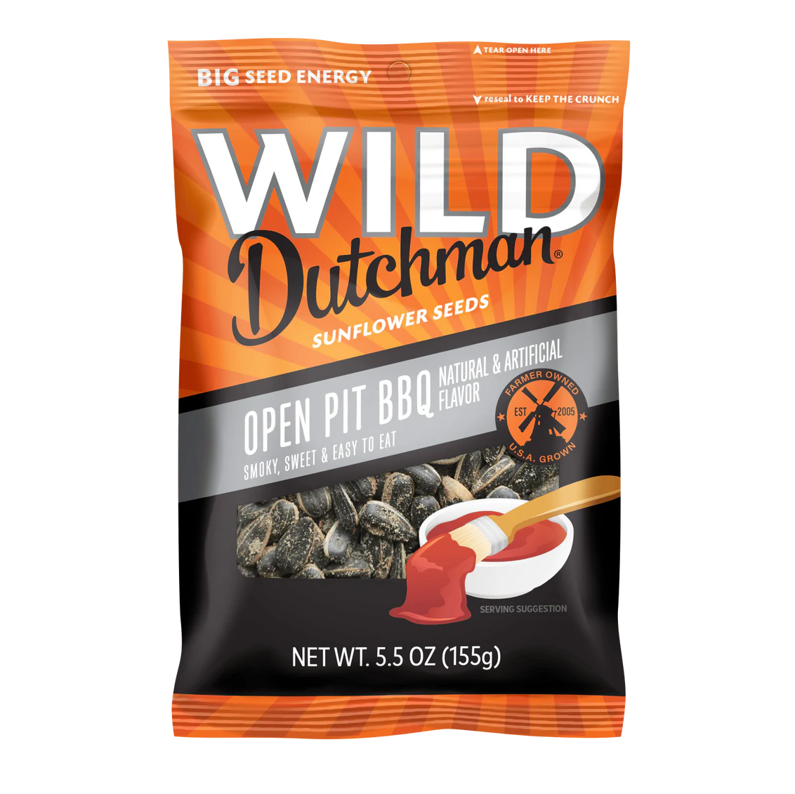 Wild Dutchman Sunflower Seeds, South Dakota