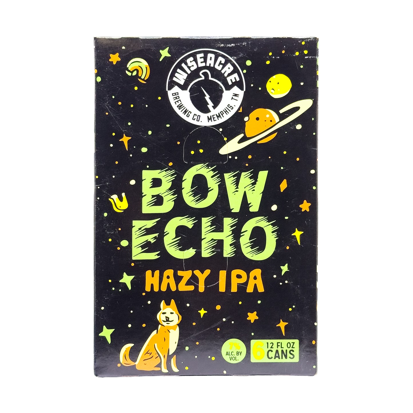 Wiseacre Brewing Co. 'Bow Echo' Hazy IPA Beer, Tennessee