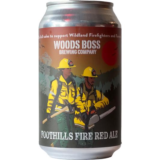 Woods Boss Brewing 'Foothills Fire' Red Ale, Colorado, USA