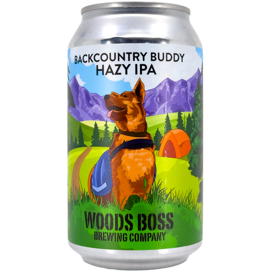 Woods Boss 'Backcountry Buddy' IPA Beer, Colorado, USA