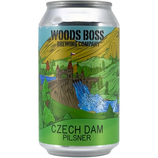Woods Boss Brewing 'Czech Dam' Pilsner, Colorado