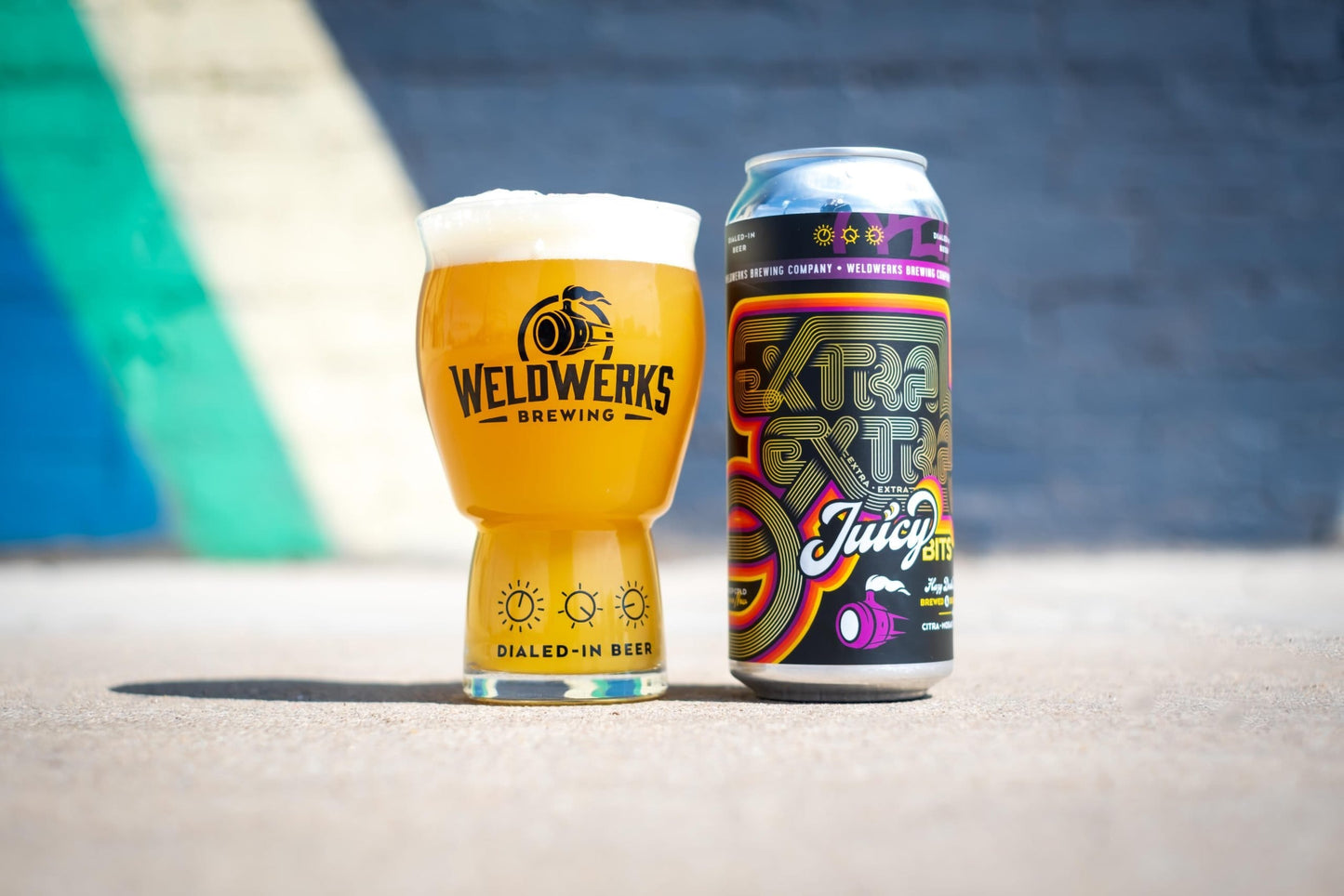 WeldWerks Brewing 'Extra Extra Juicy Bits' New England Double IPA Beer, Colorado