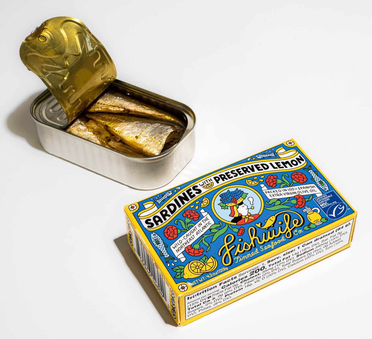 Fishwife Sardines with Preserved Lemon, Spain