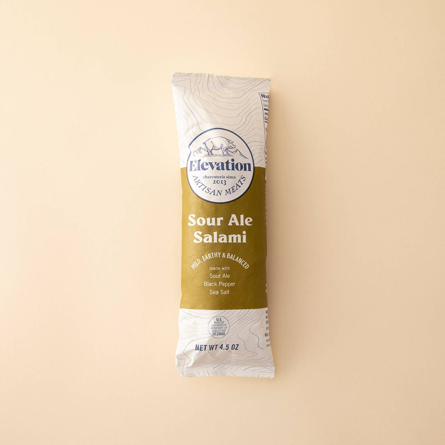 Elevation Meats 'Sour Ale' Salami, Colorado