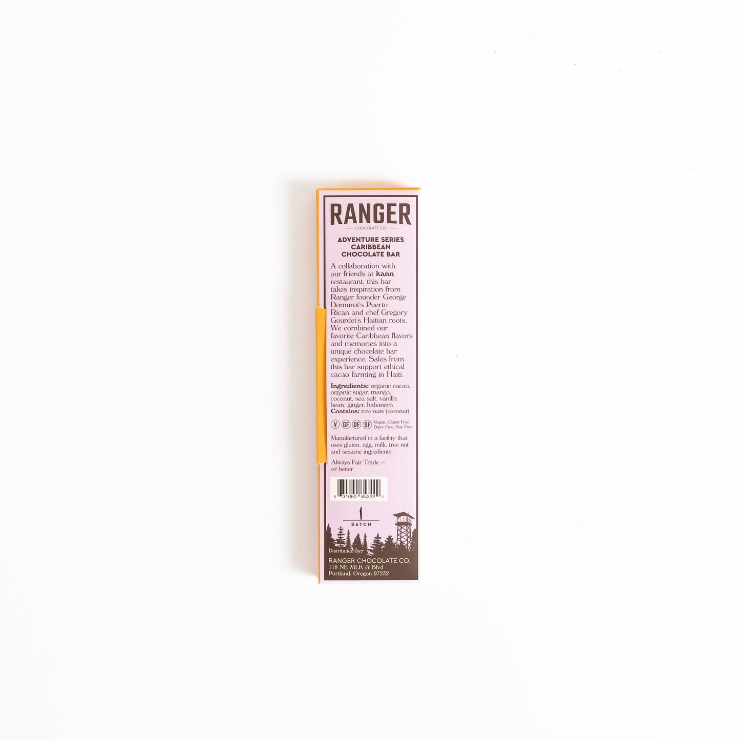 Ranger Chocolate Co. Caribbean Chocolate Bar
