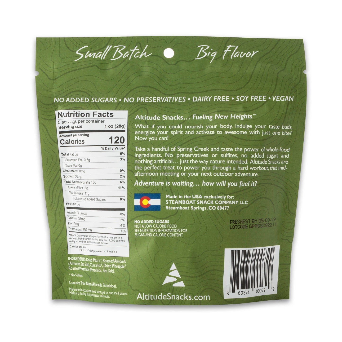 Altitude Snacks 'Spring Creek' Trail Mix