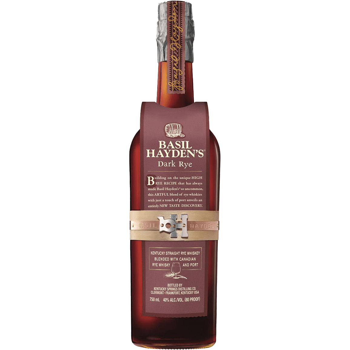 Basil Haydens 'Dark Rye' Whiskey, Kentucky, USA