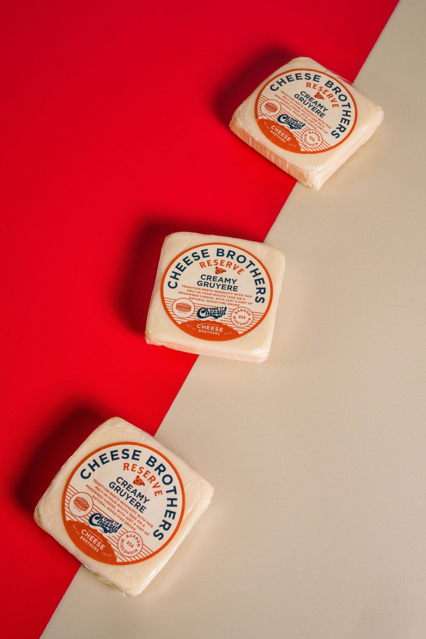 Cheese Brothers 'Reserve' Creamy Gruyere, Wisconsin