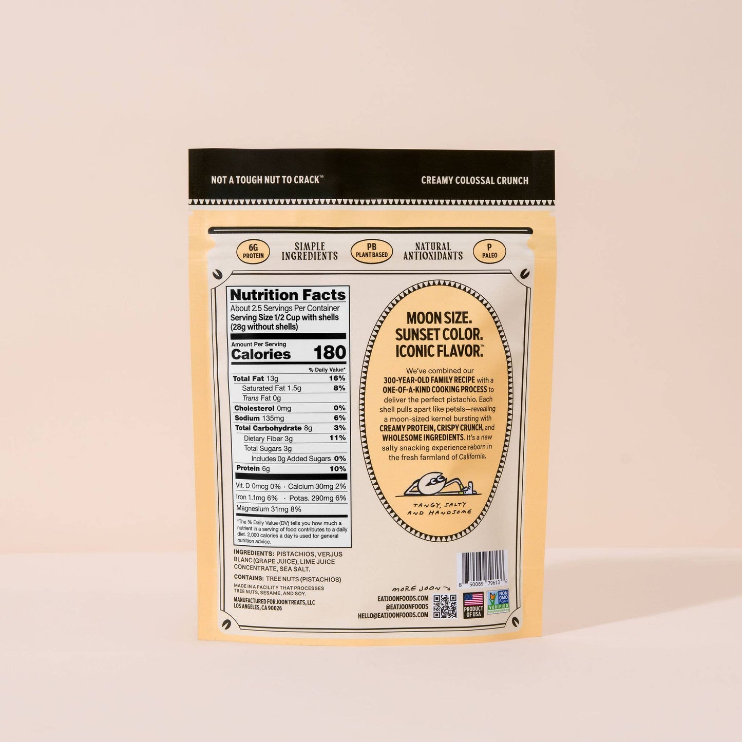 Joon Original Salted Pistachios, California