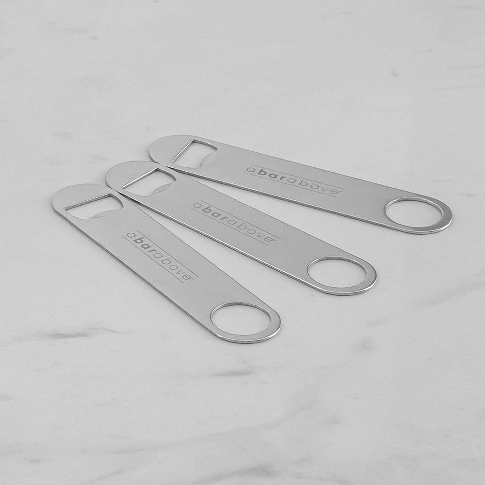 A Bar Above Bar Blade Bottle Opener, Stainless Steel