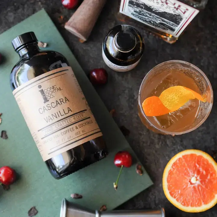 Iconic Cocktail Co. Cascara Vanilla Cocktail Mixer