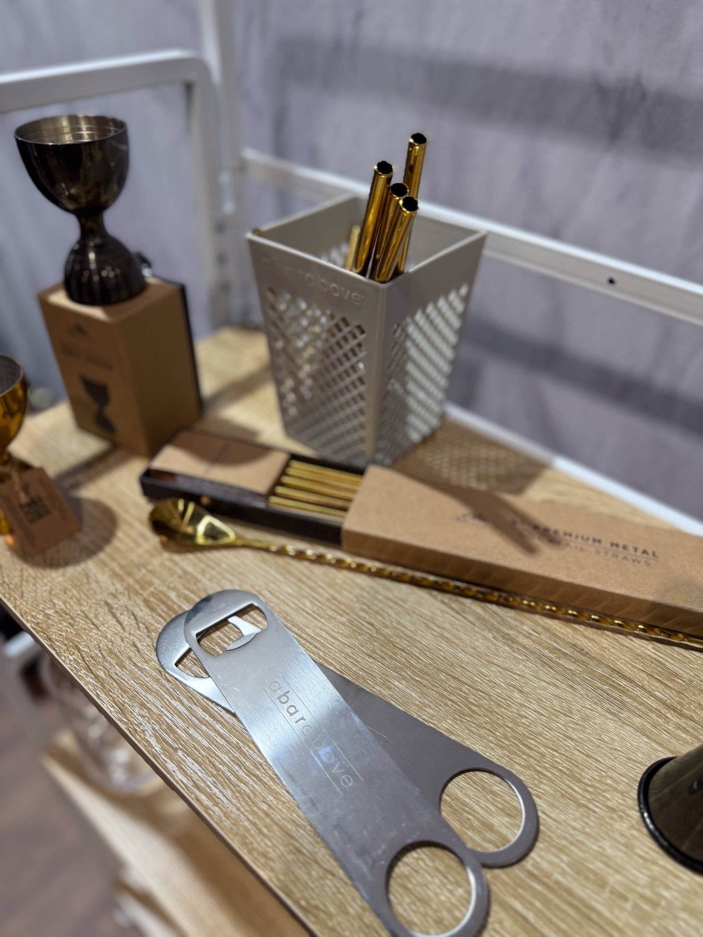 A Bar Above Bar Blade Bottle Opener, Stainless Steel