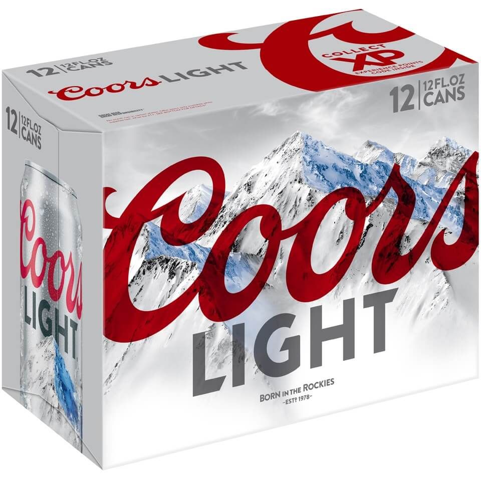 Coors Light Lager Beer, Colorado, USA